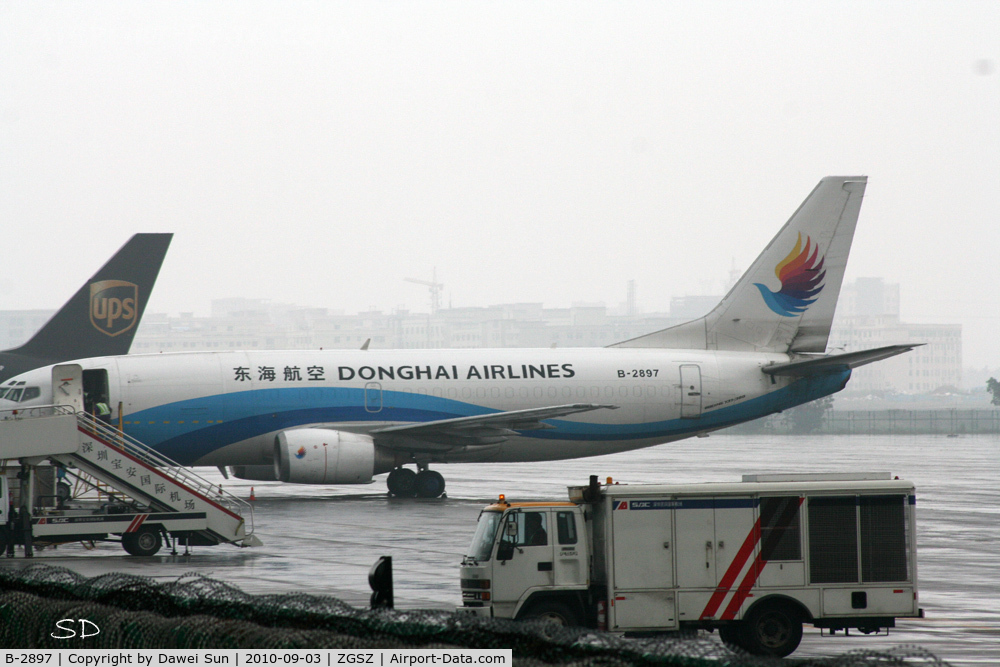 B-2897, 1991 Boeing 737-3Y0 C/N 24902, Donghai Airlines