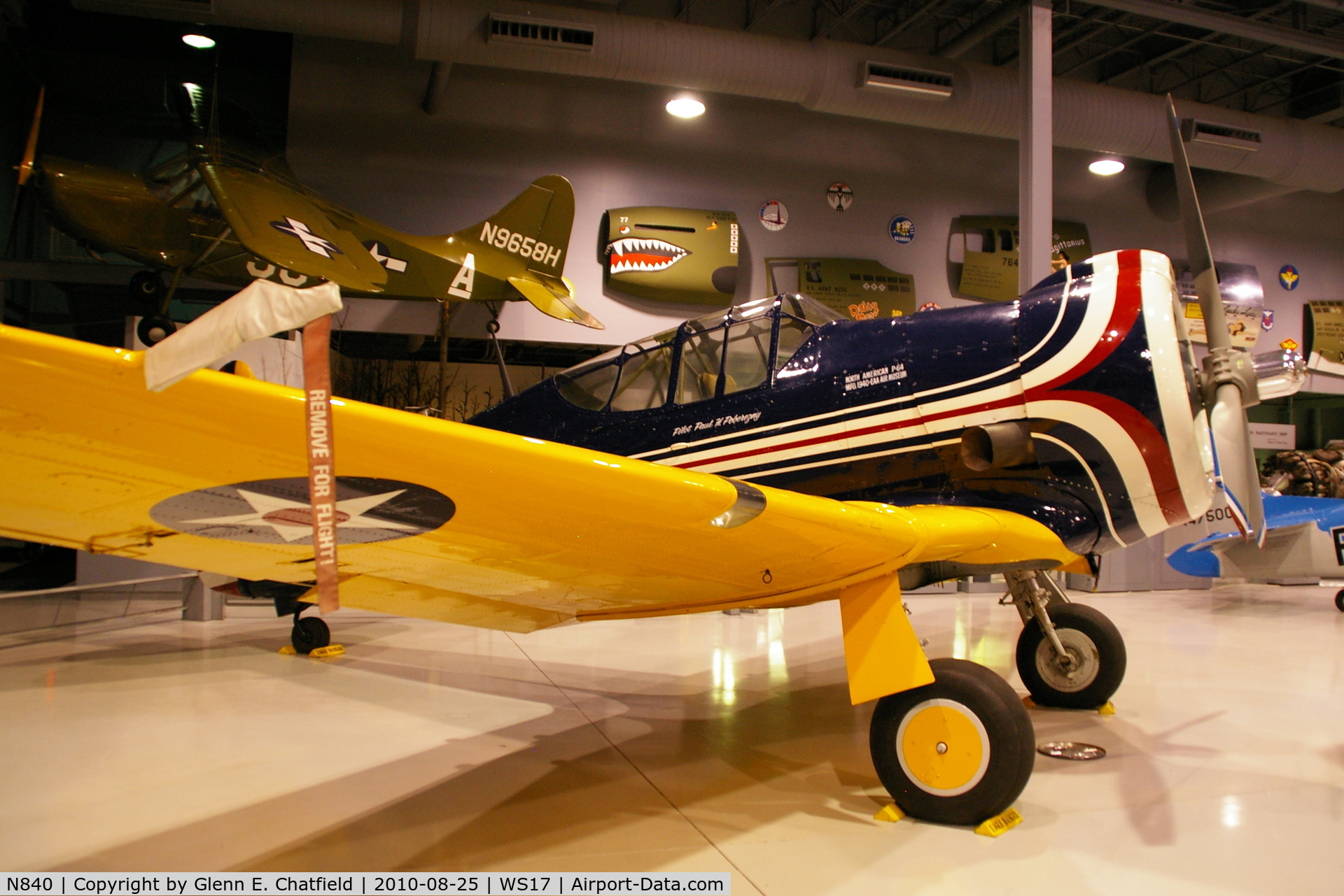 N840, 1940 North American P-64 C/N 68-3061, At the EAA Museum