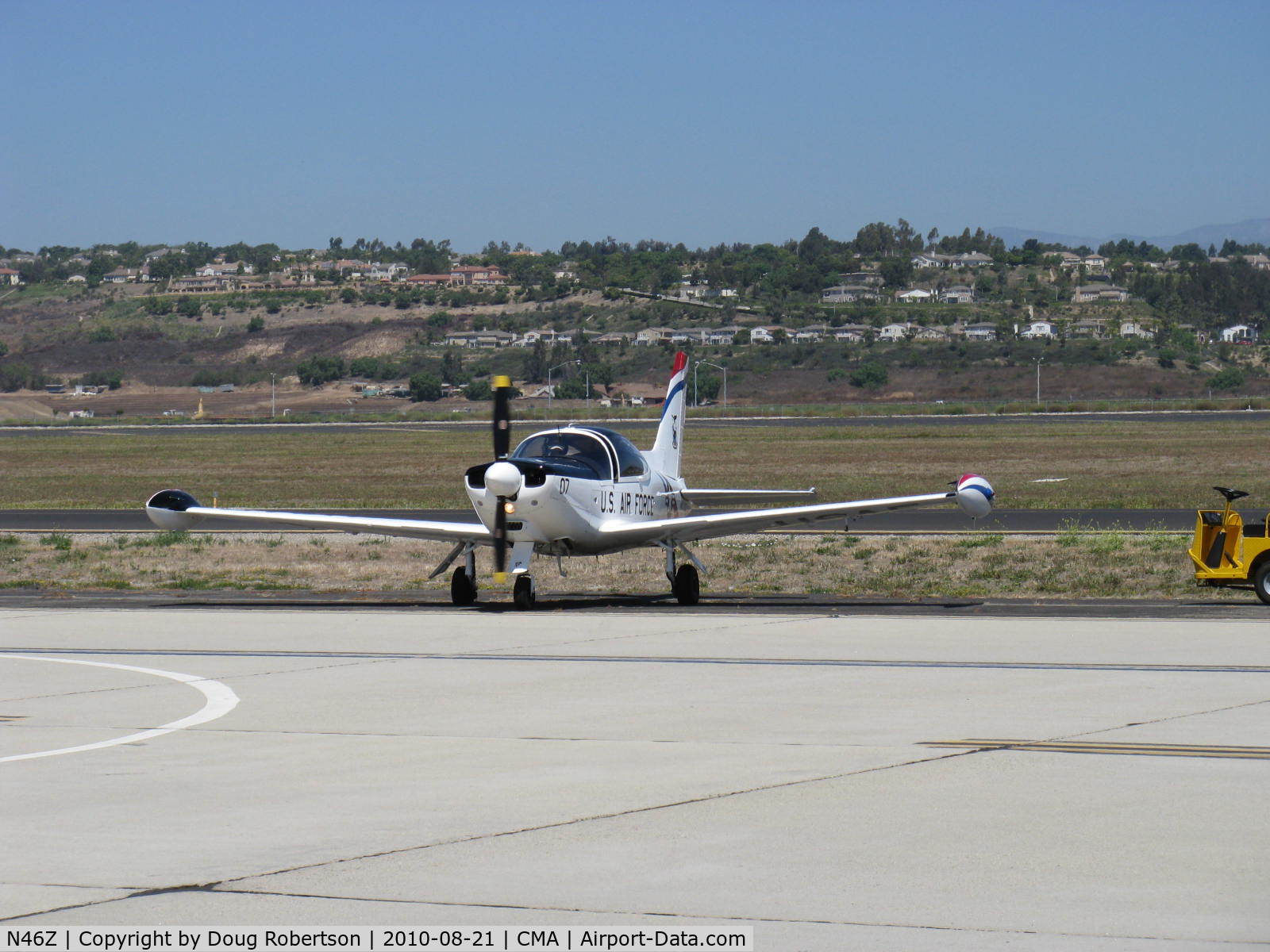 N46Z, SIAI-Marchetti SF-260C C/N 468, SIAI Marchetti SF.260, Lycoming O-540-E4A5 260 Hp, flown from right seat