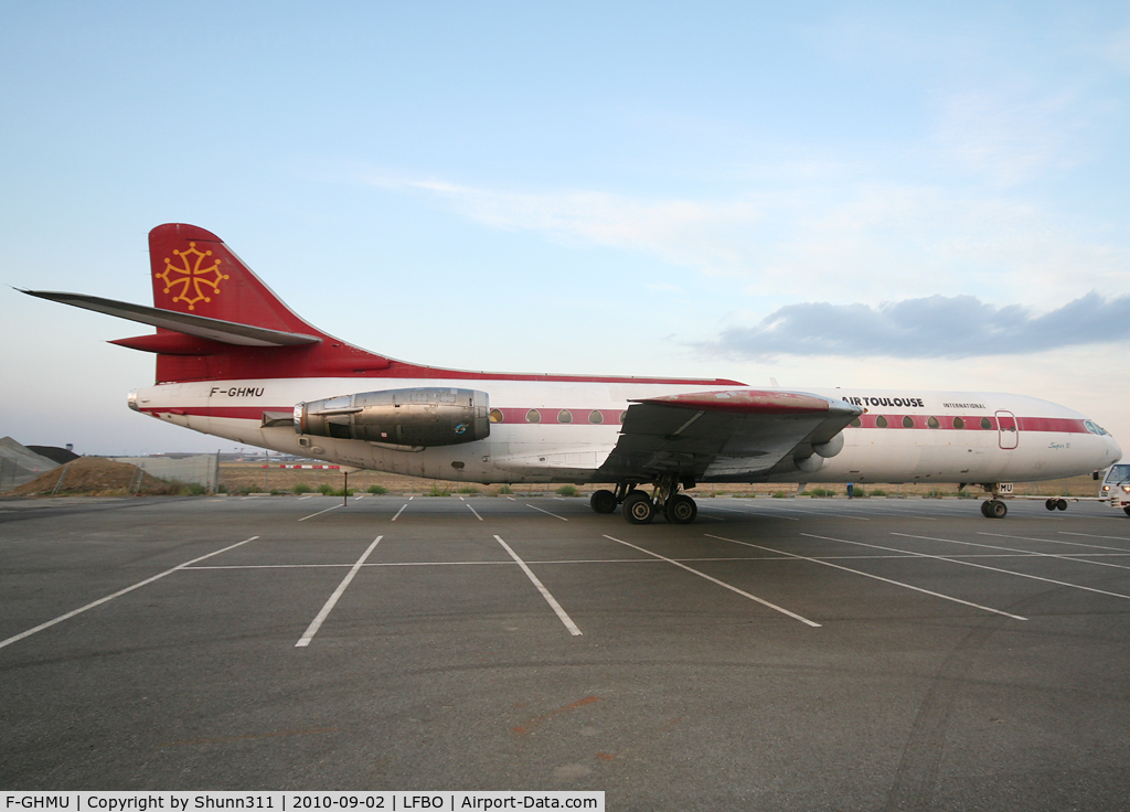 F-GHMU, 1968 Sud Aviation SE-210 Caravelle 10B3 Super B C/N 249, Now at the new area...