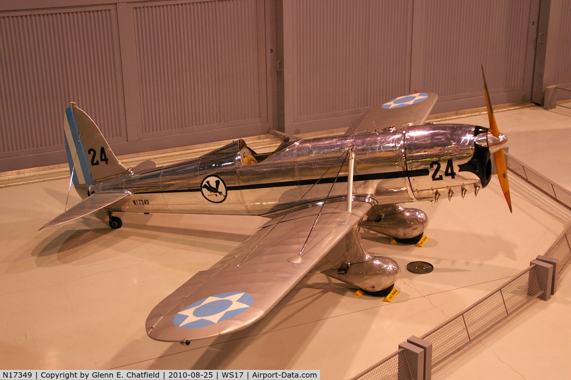 N17349, 1938 Ryan Aeronautical ST-A C/N 195, At the EAA Museum