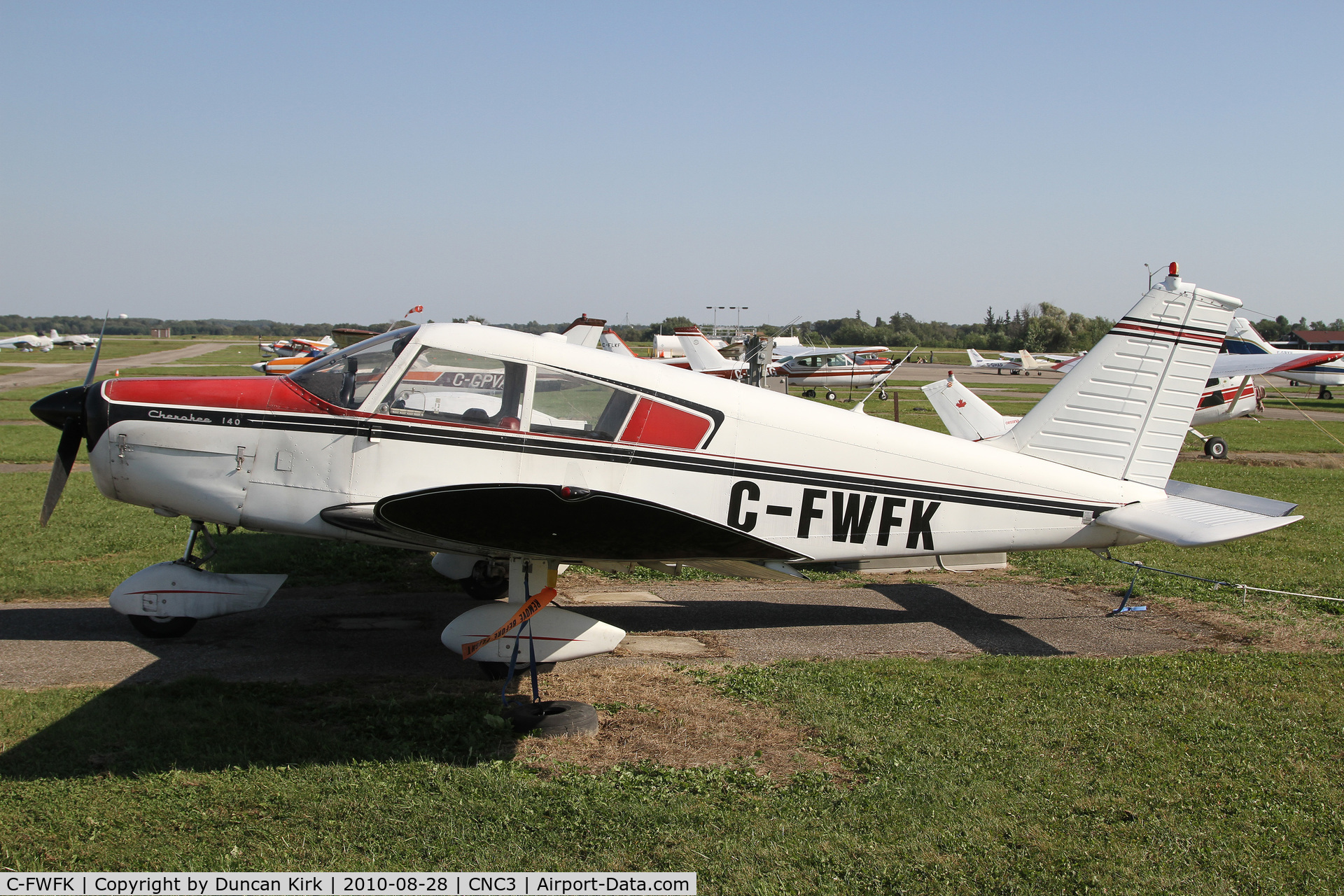 C-FWFK, 1966 Piper PA-28-140 Cherokee C/N 28-22475, Cherokee 140