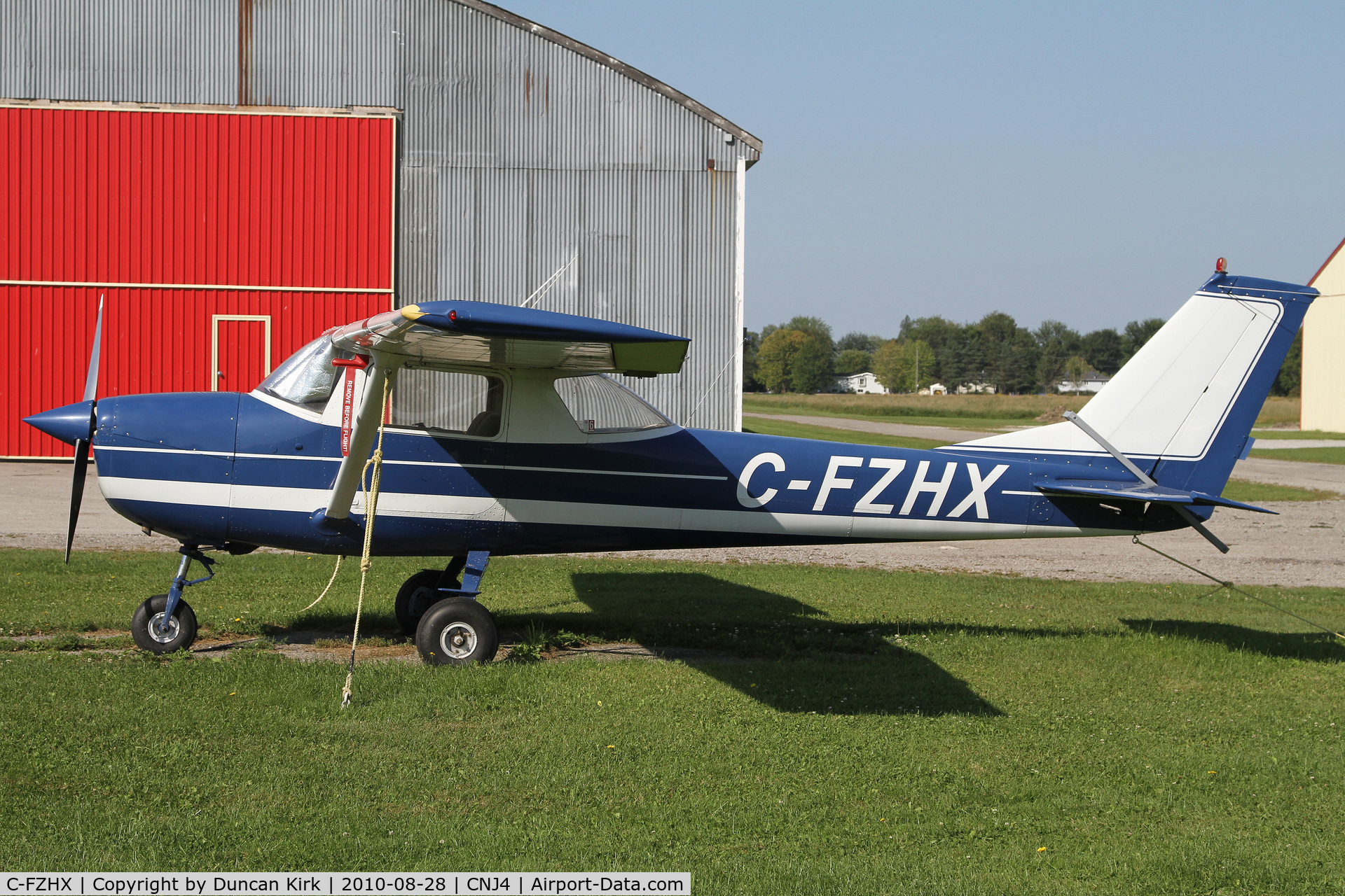 C-FZHX, Cessna 150H C/N 15067561, More aircraft are on floats during the summer months at Orillia/Lake St Johns
