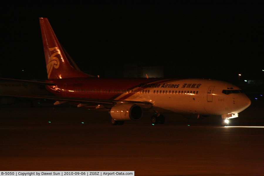 B-5050, 2001 Boeing 737-86N C/N 28643, shenzhen air