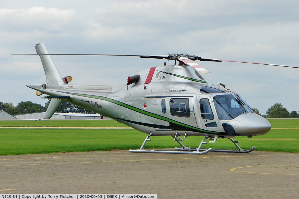 N119HH, 2000 Agusta A-119 C/N 14008, 2000 Agusta Spa A119, c/n: 14008 at Sywell