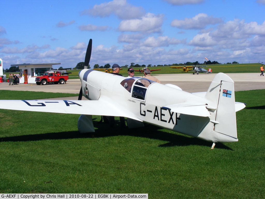 G-AEXF, 1936 Percival E-2H Mew Gull C/N E22, at the Sywell Airshow