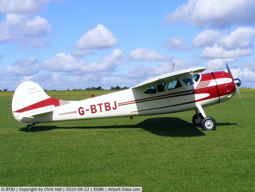 G-BTBJ, 1952 Cessna 190B C/N 16046, at the Sywell Airshow