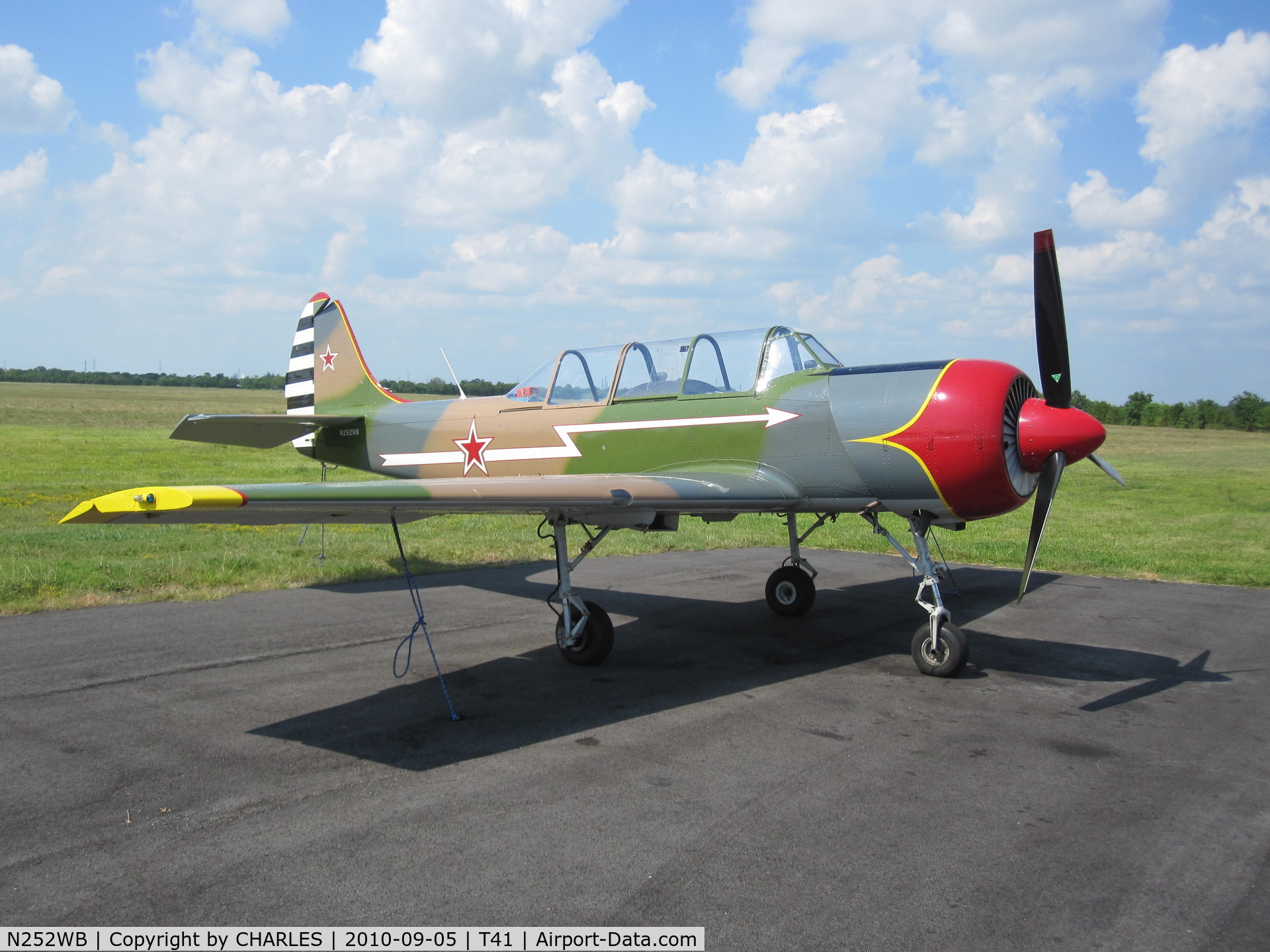 N252WB, 2000 Yakovlev (Aerostar) Yak-52W C/N 0012212, Beautiful