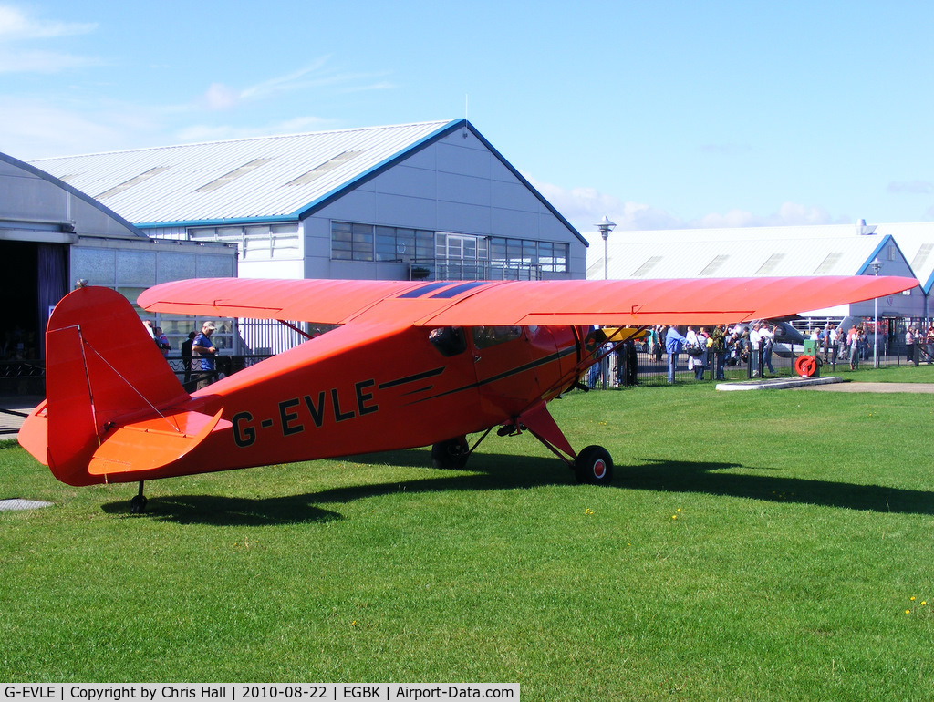 G-EVLE, 1939 Rearwin 8125 Cloudster C/N 803, at the Sywell Airshow