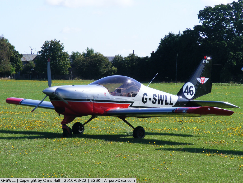 G-SWLL, 2005 Aero AT-3 R100 C/N AT3-012, at the Sywell Airshow