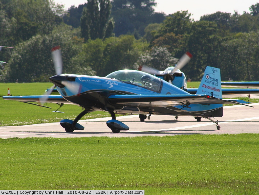 G-ZXEL, 2006 Extra EA-300L C/N 1224, at the Sywell Airshow