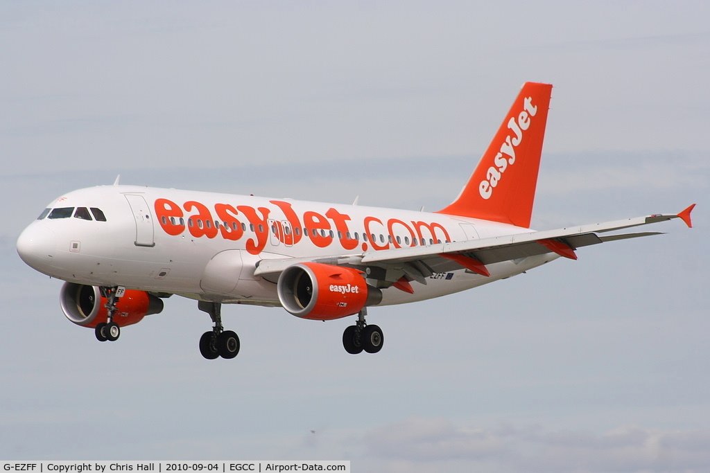 G-EZFF, 2009 Airbus A319-111 C/N 3844, Easyjet