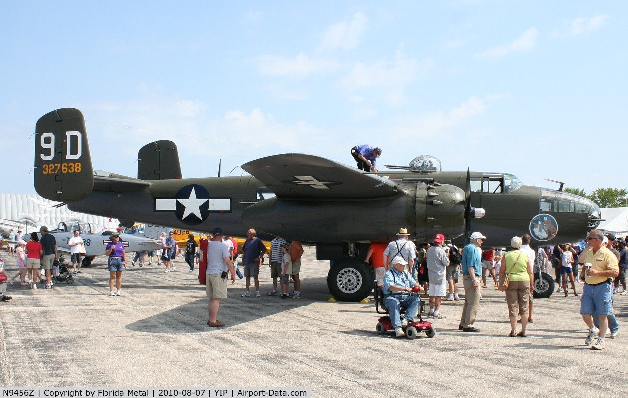 N9456Z, 1943 North American TB-25N Mitchell C/N 108-33214, Briefing Time