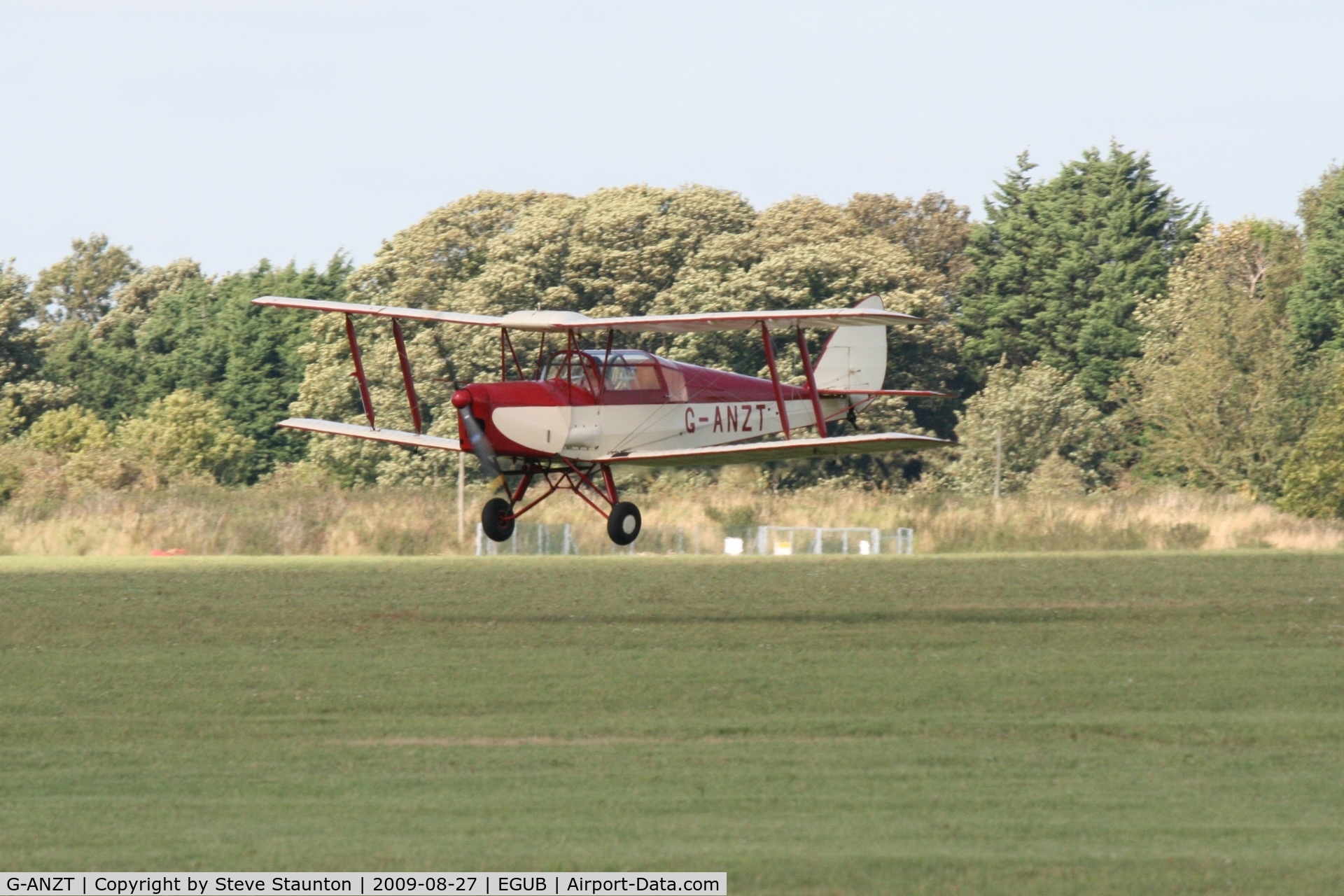 G-ANZT, 1957 Thruxton Jackaroo C/N 84176, Taken at RAF Benson Families Day, August 2009