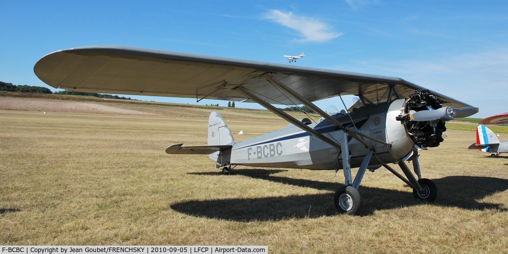 F-BCBC, Morane-Saulnier MS.317 C/N 323, au parking