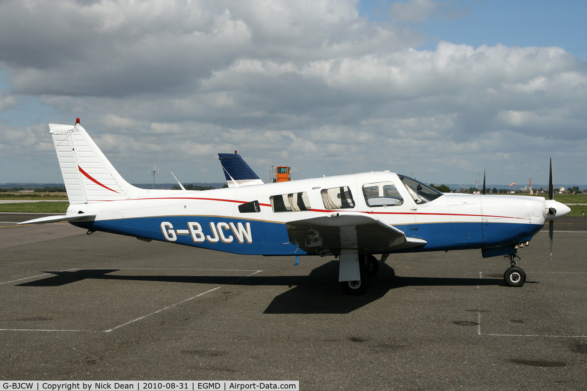 G-BJCW, 1981 Piper PA-32R-301 Saratoga SP C/N 32R-8113094, EGMD