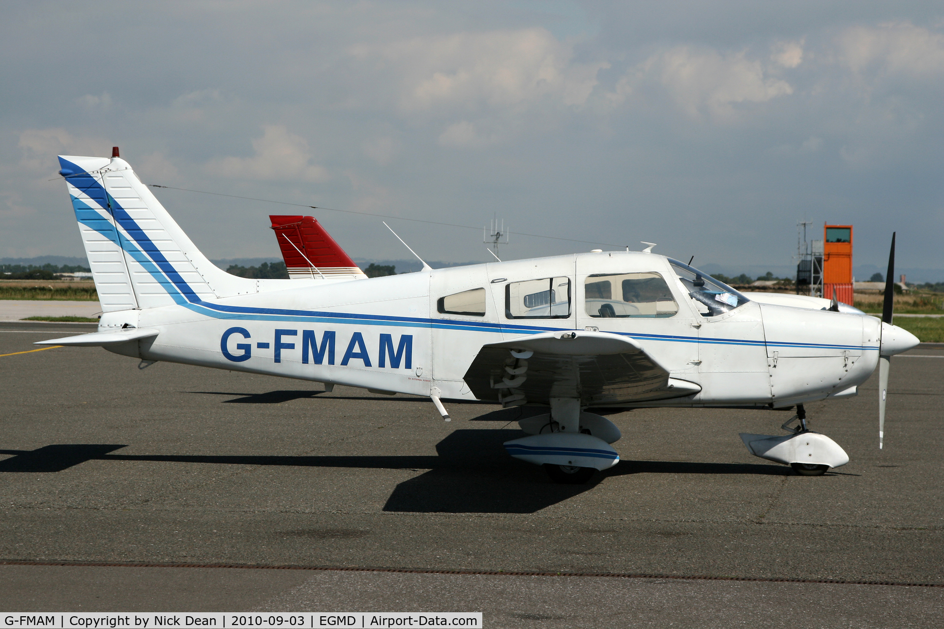 G-FMAM, 1973 Piper PA-28-151 Cherokee Warrior C/N 28-7415056, EGMD