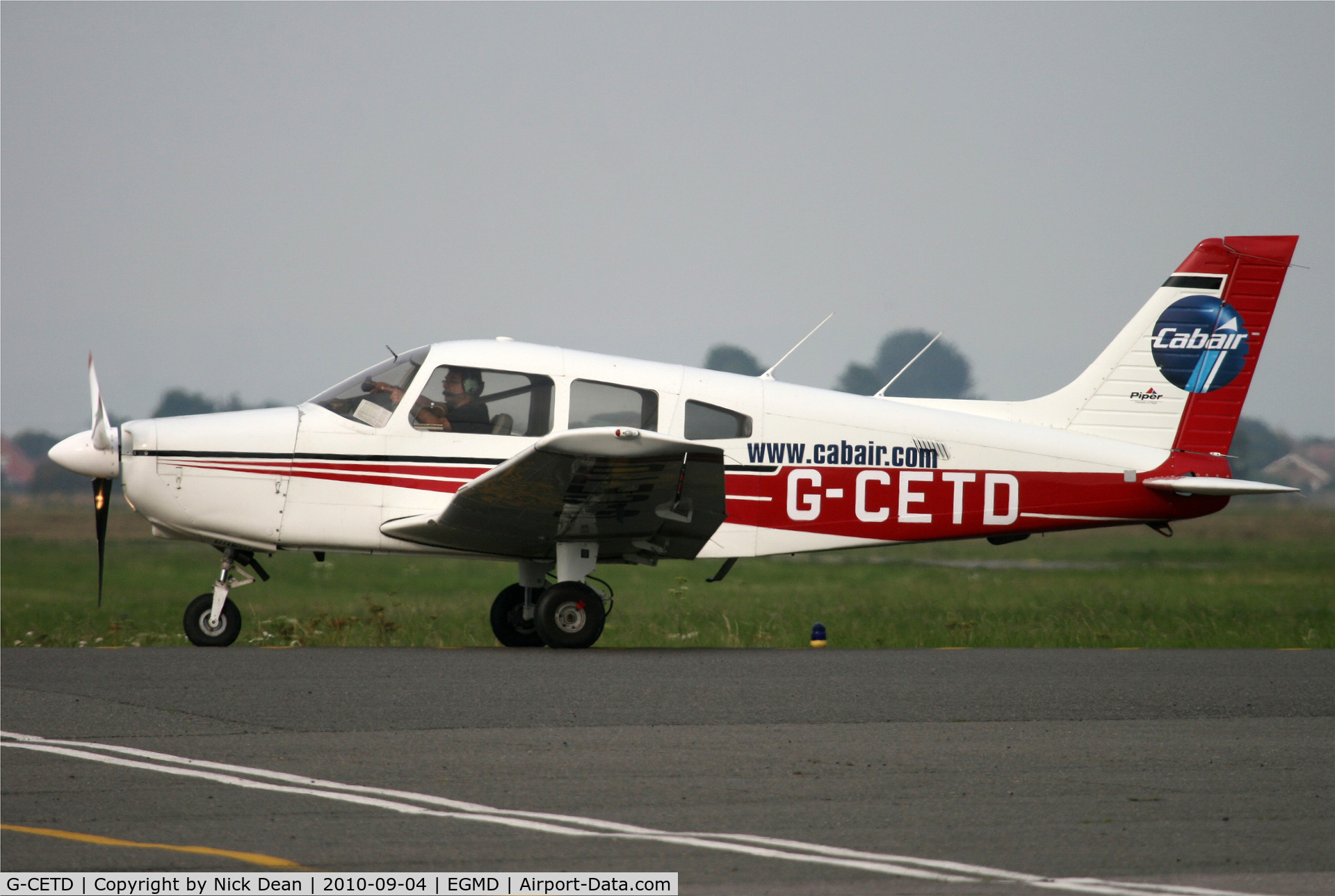 G-CETD, 2002 Piper PA-28-161 Cherokee Warrior III C/N 2842152, EGMD