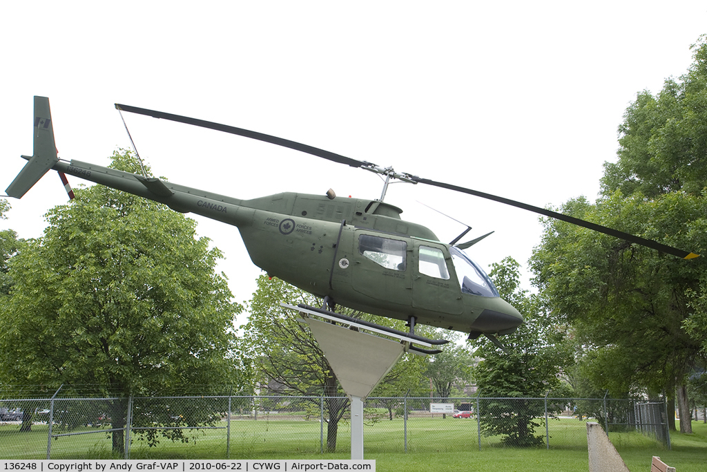 136248, 1972 Bell CH-136 Kiowa C/N 44048, Canada - Air Force Bell CH-136