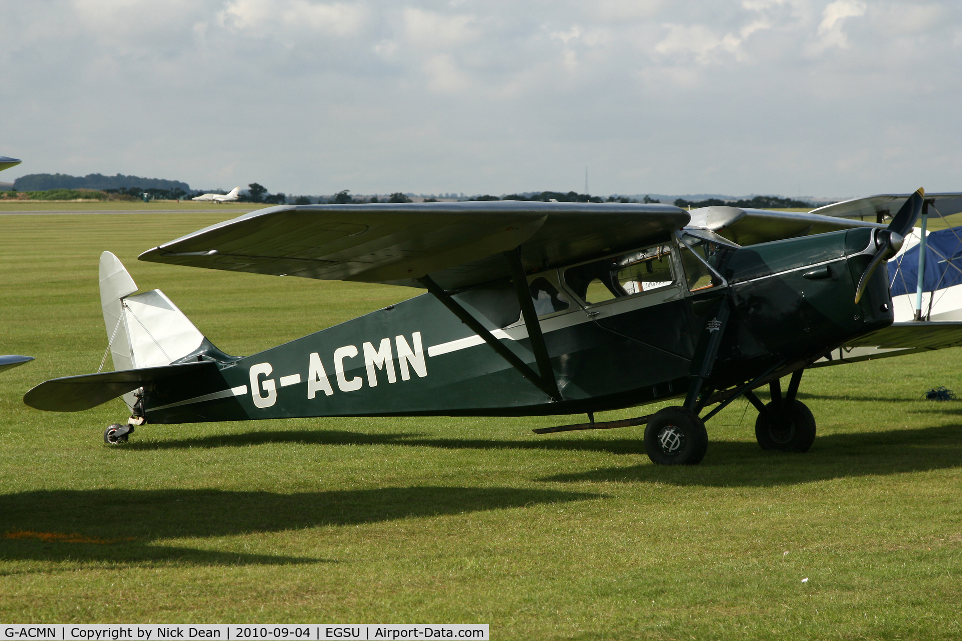G-ACMN, 1934 De Havilland DH.85 Leopard Moth C/N 7050, EGSU
