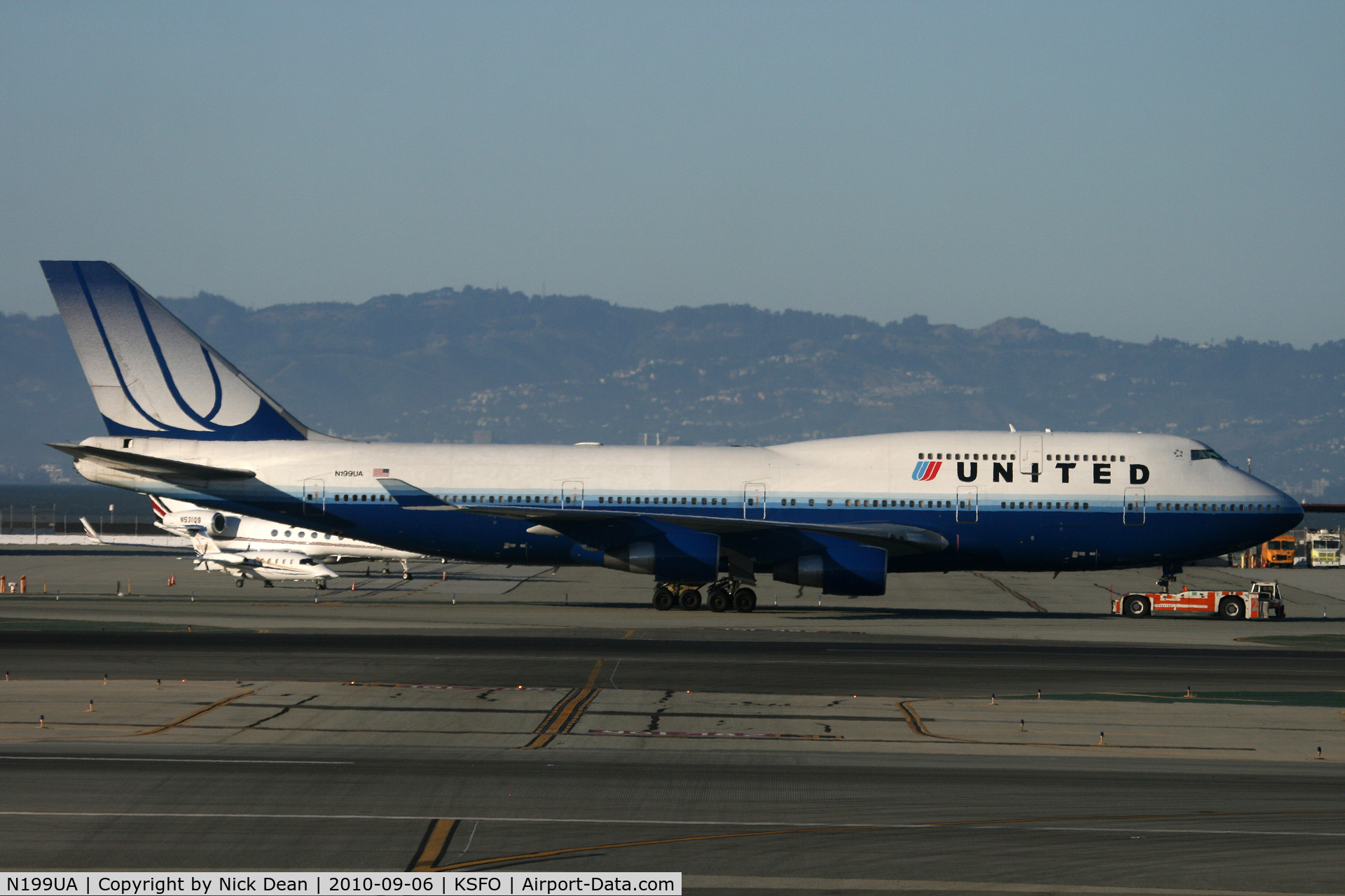 N199UA, 1997 Boeing 747-422 C/N 28717, KSFO