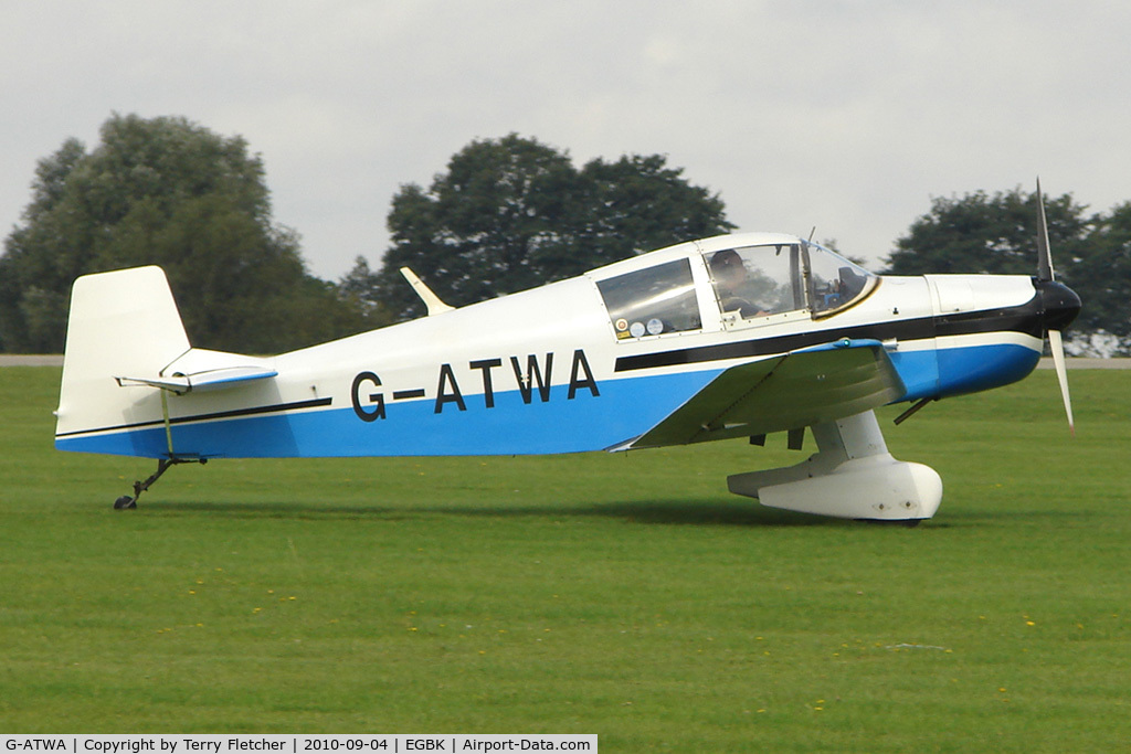 G-ATWA, 1962 SAN Jodel DR-1050 Ambassadeur C/N 296, 1962 Societe Aeronautique Normande JODEL DR1050, c/n: 296 at 2010 LAA National Rally