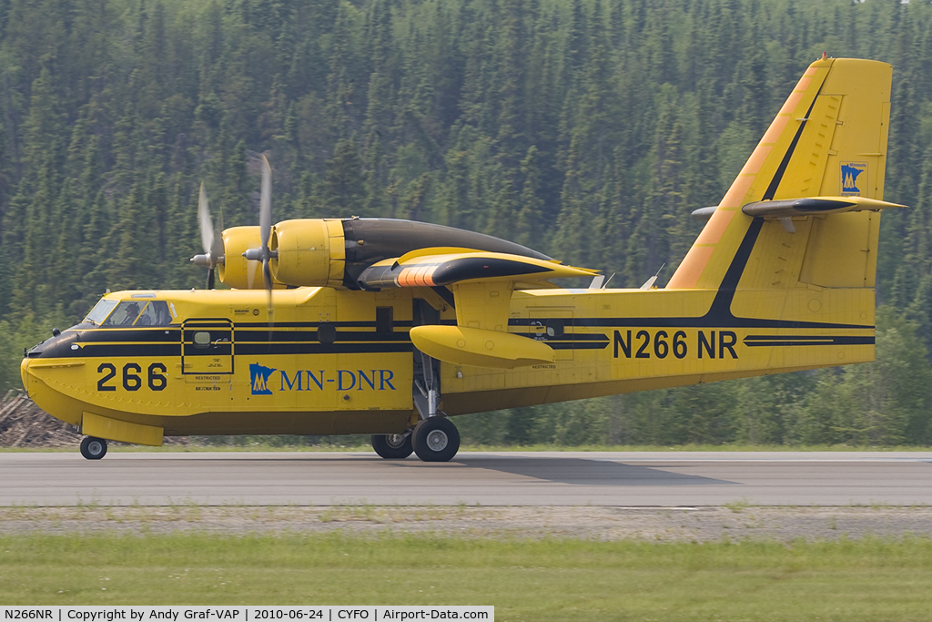 N266NR, 1987 Canadair CL-215-V (CL-215-1A10) C/N 1102, MINNESOTA DEPARTMENT OF NATURAL RESOURCES CL-215