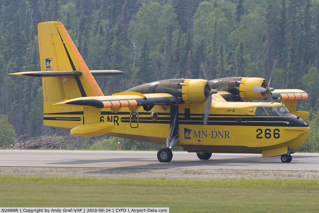 N266NR, 1987 Canadair CL-215-V (CL-215-1A10) C/N 1102, MINNESOTA DEPARTMENT OF NATURAL RESOURCES CL-215