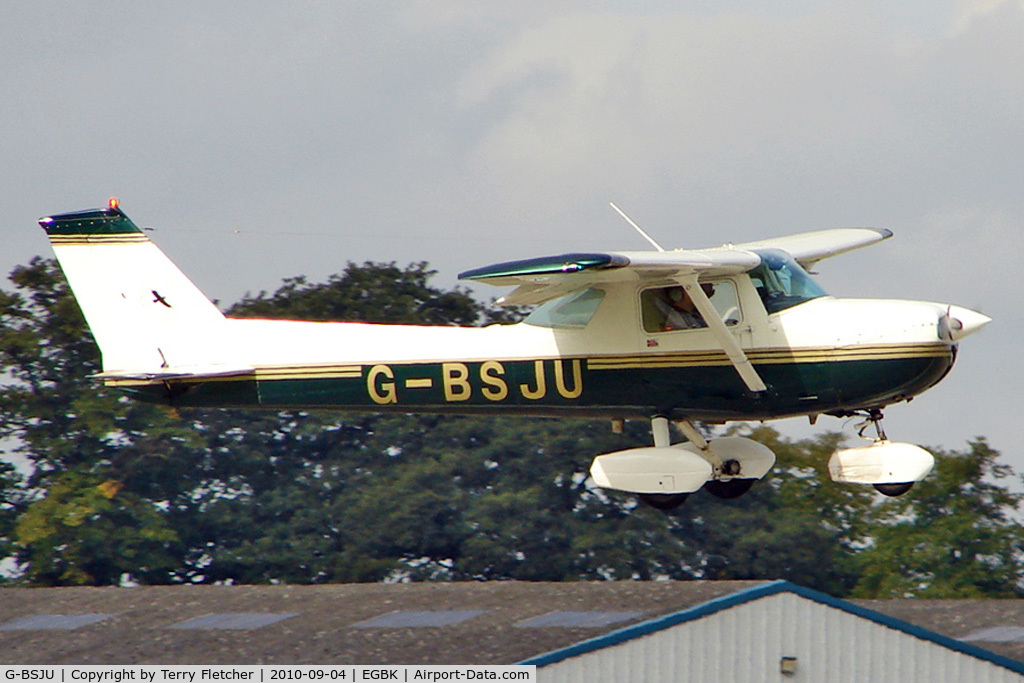 G-BSJU, 1974 Cessna 150M C/N 150-76430, 1974 Cessna CESSNA 150M, c/n: 150-76430 at 2010 LAA National Rally
