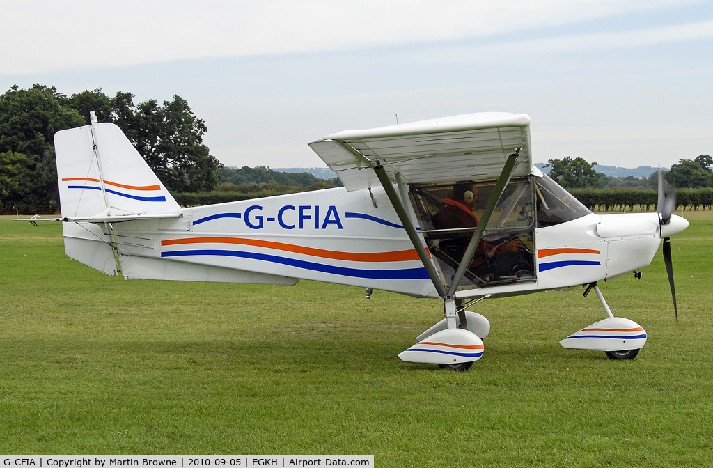 G-CFIA, 2008 Skyranger Swift 912S(1) C/N BMAA/HB/561, SHOT AT HEADCORN