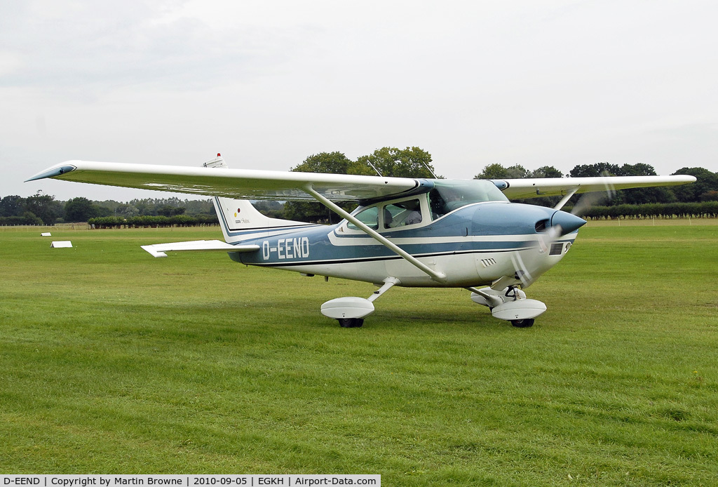 D-EEND, Cessna 182P Skylane C/N 18262622, SHOT AT HEADCORN
