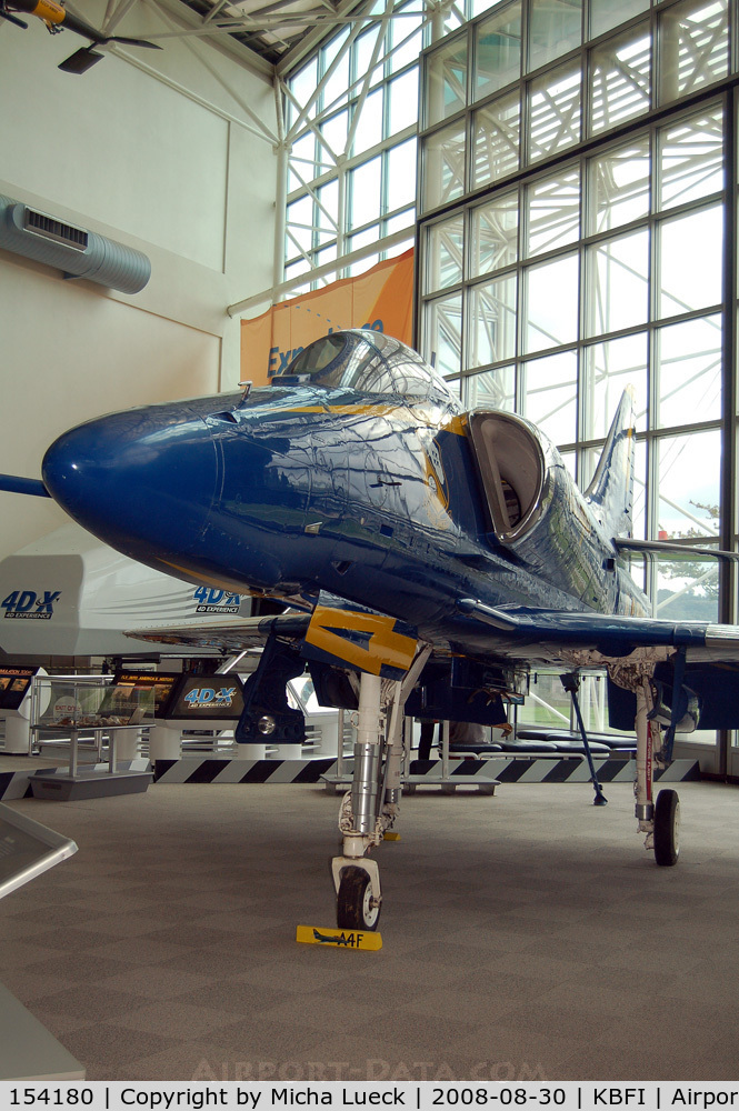 154180, Douglas A-4F Skyhawk C/N 13637, At the Museum of Flight, Seattle