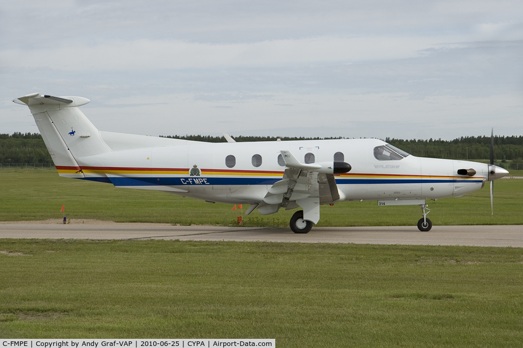 C-FMPE, 2000 Pilatus PC-12/45 C/N 314, Royal Mountain Police PC-12