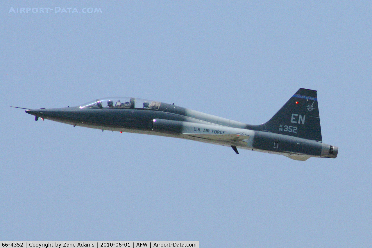 66-4352, 1967 Northrop T-38A Talon C/N N.5929, At Alliance Airport - Fort Worth, TX