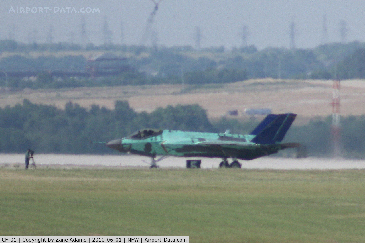 CF-01, 2009 Lockheed Martin F-35C Lightning II C/N CF-01, The First F-35C Lightning II (Navy model) out for low speed taxi testing.