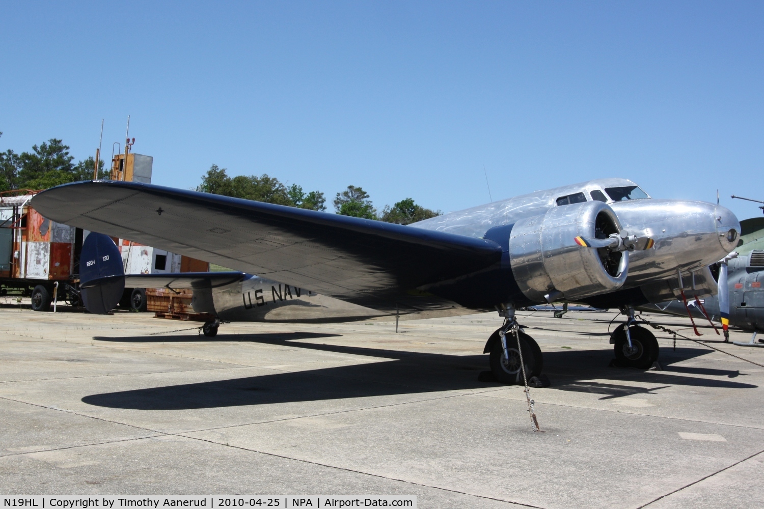 N19HL, 1938 Lockheed Electra 10-A C/N 1130, 1938 Lockheed ELECTRA 10-A, c/n: 1130, Ex VH-MND, Ex N4886V