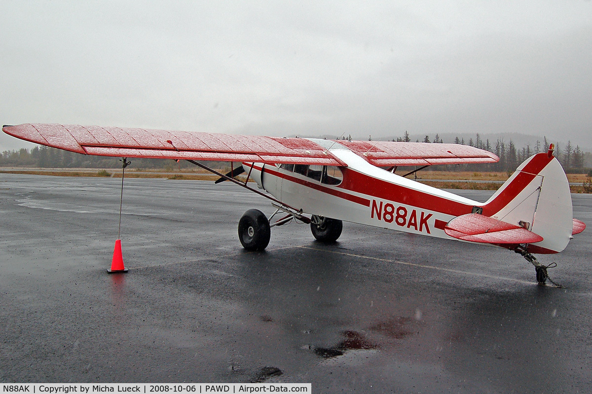 N88AK, 1965 Piper PA-18-150 Super Cub C/N 18-8311, At Seward