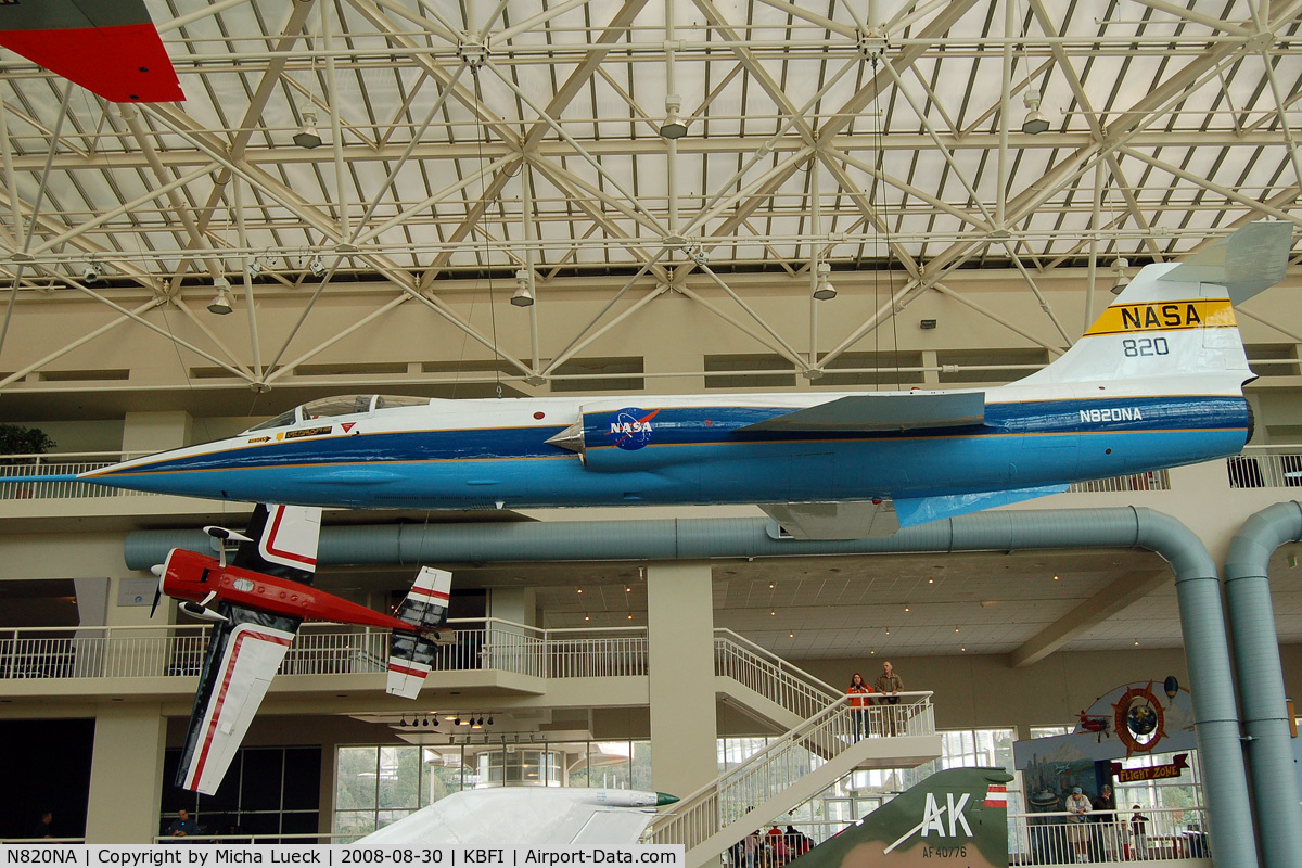 N820NA, 1957 Lockheed F-104C Starfighter C/N 383-1222, At the Museum of Flight