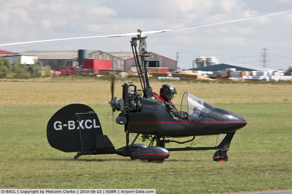 G-BXCL, 1997 Montgomerie-Bensen B-8MR Gyrocopter C/N PFA G/01-1287, Montgomerie-Bensen B8MR at Breighton Airfield's Summer Madness All Comers Fly-In in August 2010.