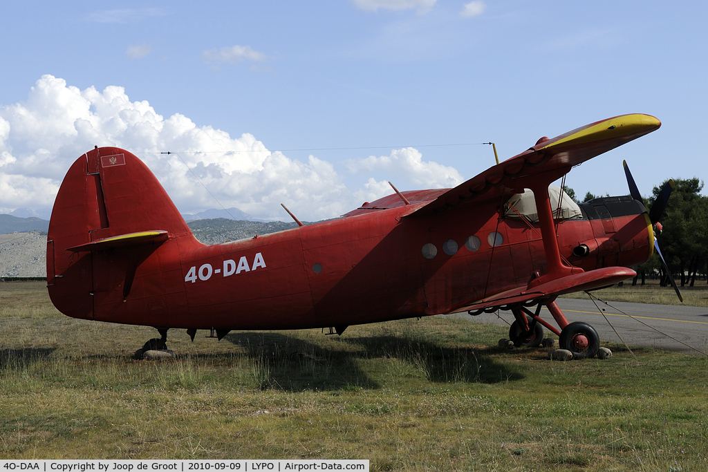 4O-DAA, Antonov An-2 C/N 1G1-0000, Di Air operates a single An-2