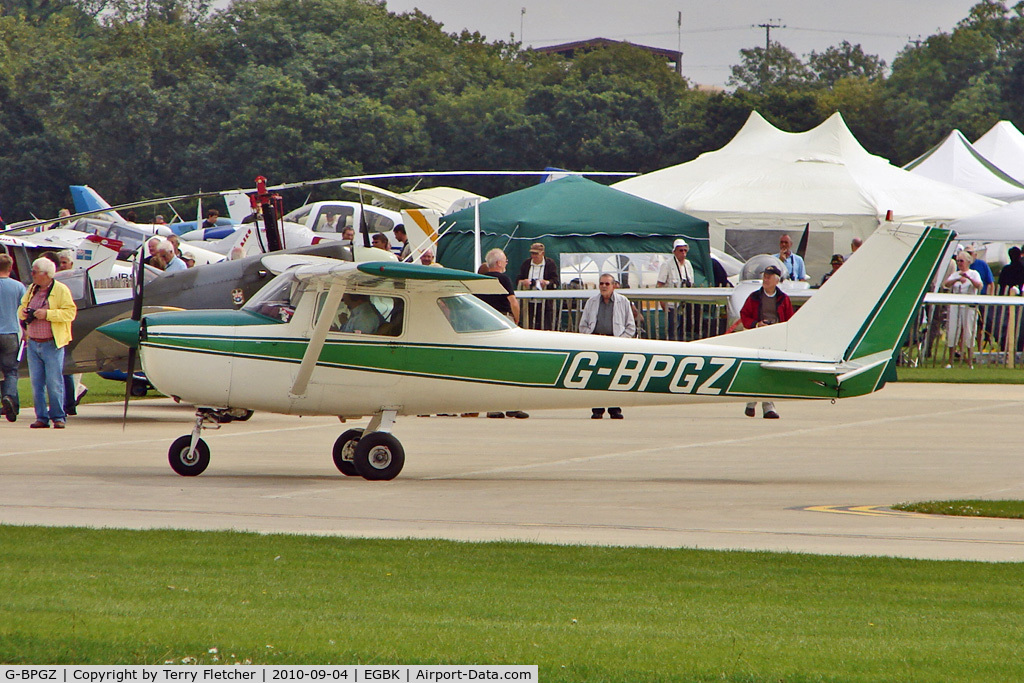 G-BPGZ, 1966 Cessna 150G C/N 150-64912, 1966 Cessna CESSNA 150G, c/n: 150-64912 at 2010 LAA National Rally
