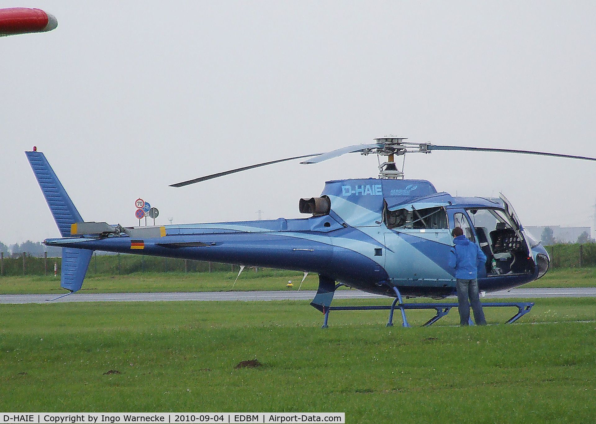 D-HAIE, 1984 Aerospatiale AS-350B Ecureuil C/N 1790, Aerospatiale AS.350B Ecureuil at the 2010 Air Magdeburg