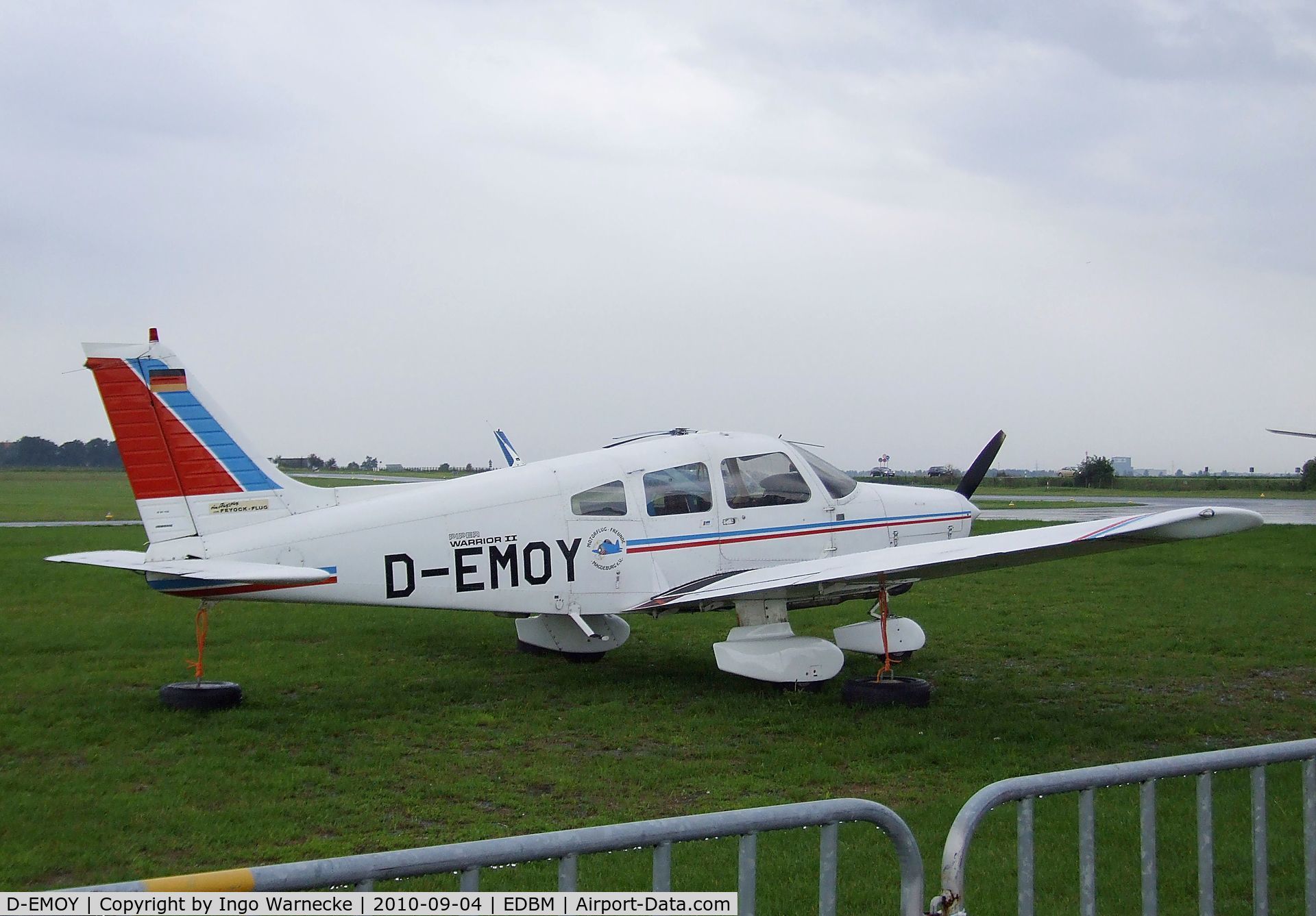 D-EMOY, 1980 Piper PA-28-161 Warrior II C/N 28-8016365, Piper PA-28-161 Warrior II at the 2010 Air Magdeburg