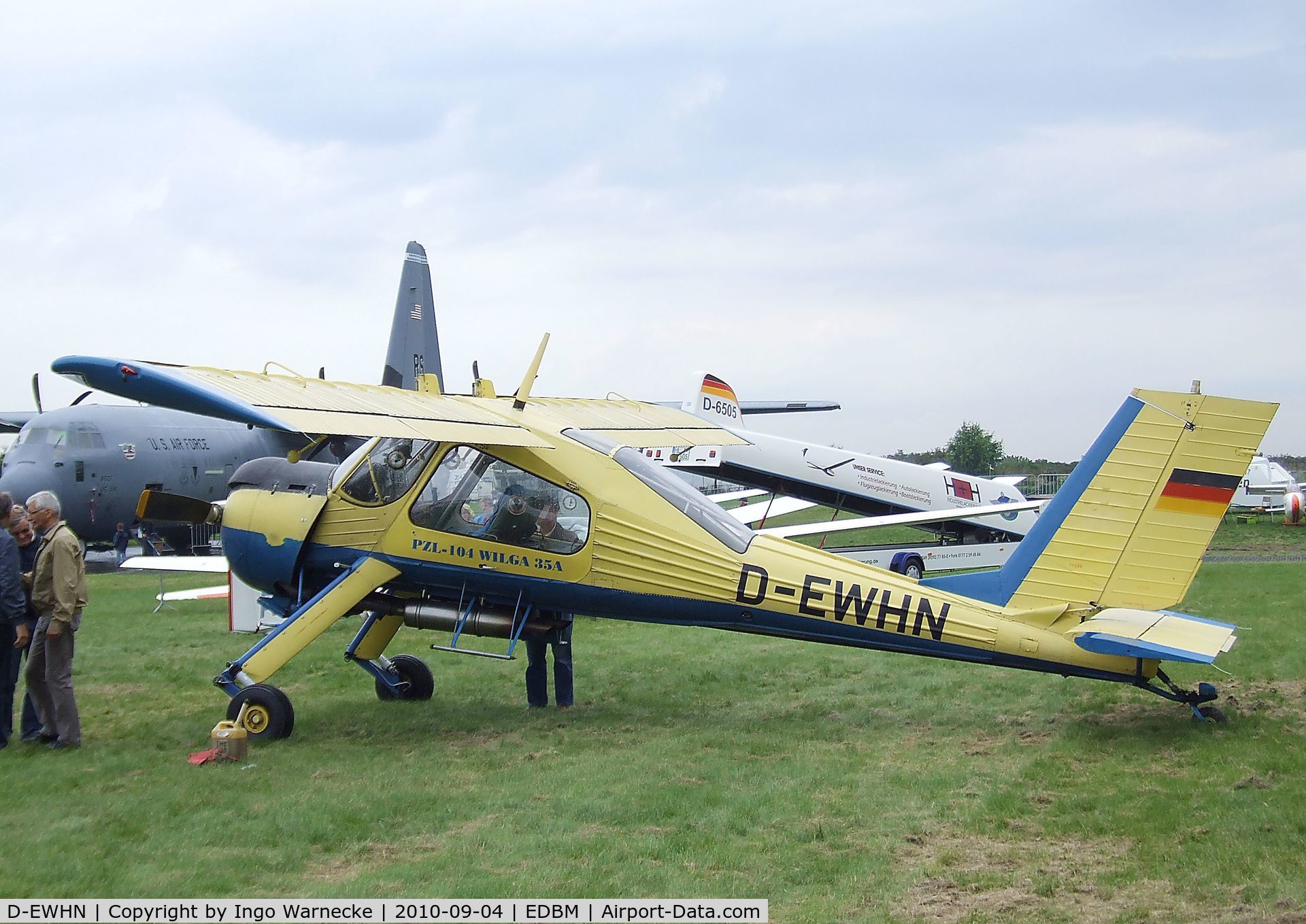 D-EWHN, PZL-Okecie PZL-104 Wilga 35A C/N 85233, Panstwowe Zaklady Lotnicze PZL-104 WILGA 35 at the 2010 Air Magdeburg