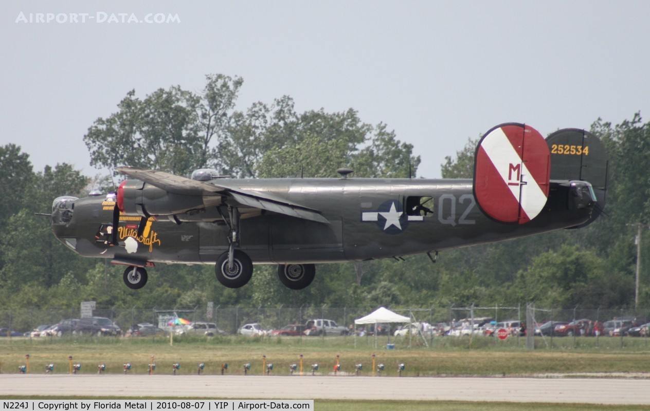 N224J, 1944 Consolidated B-24J-85-CF Liberator C/N 1347 (44-44052), Witchcraft