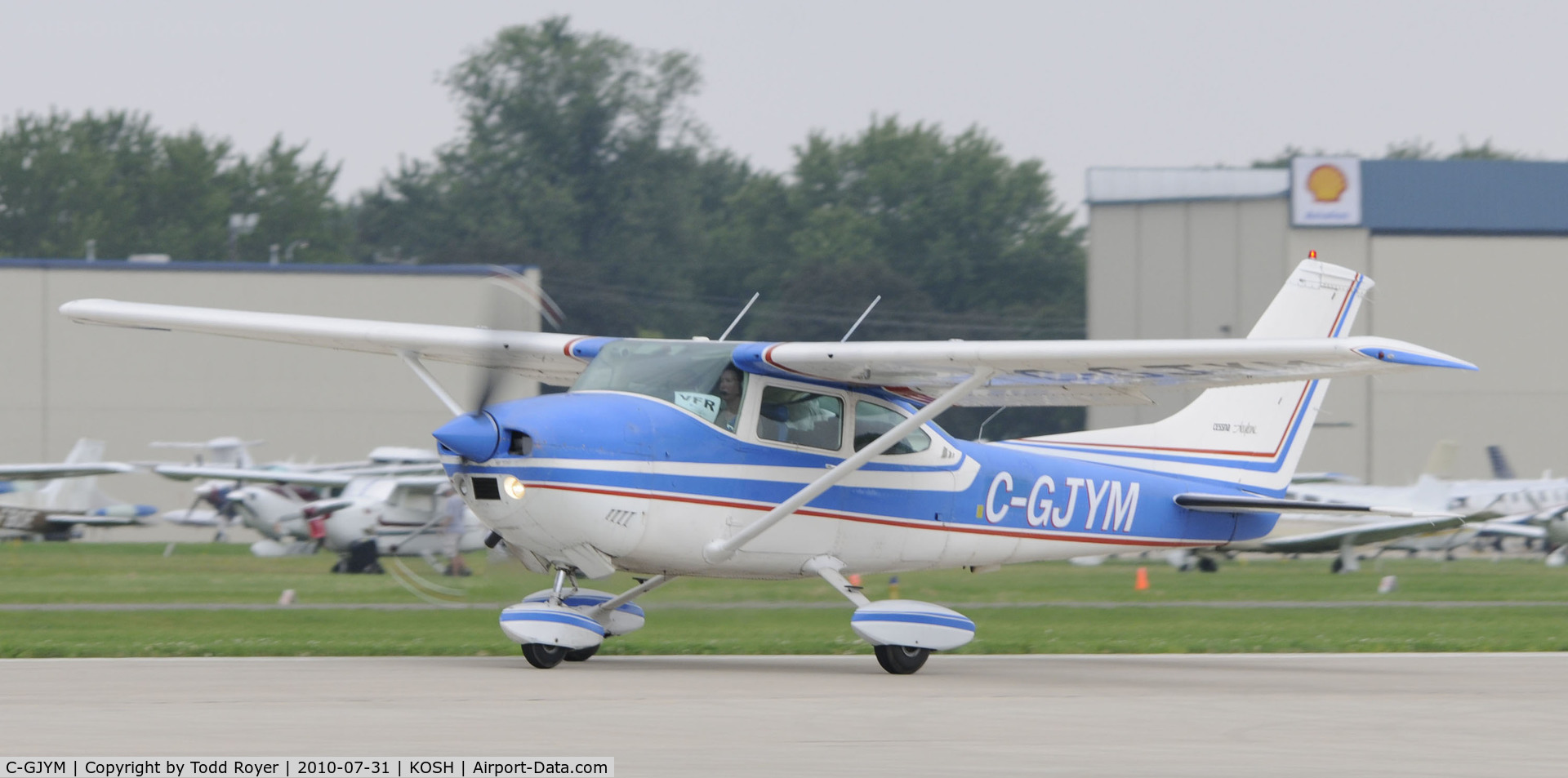 C-GJYM, 1974 Cessna 182P Skylane C/N 18263319, EAA AIRVENTURE 2010