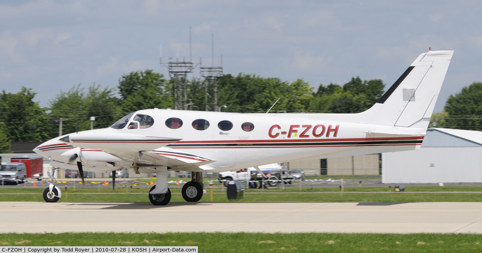 C-FZOH, 1973 Cessna 340 C/N 340-0212, EAA AIRVENTURE 2010