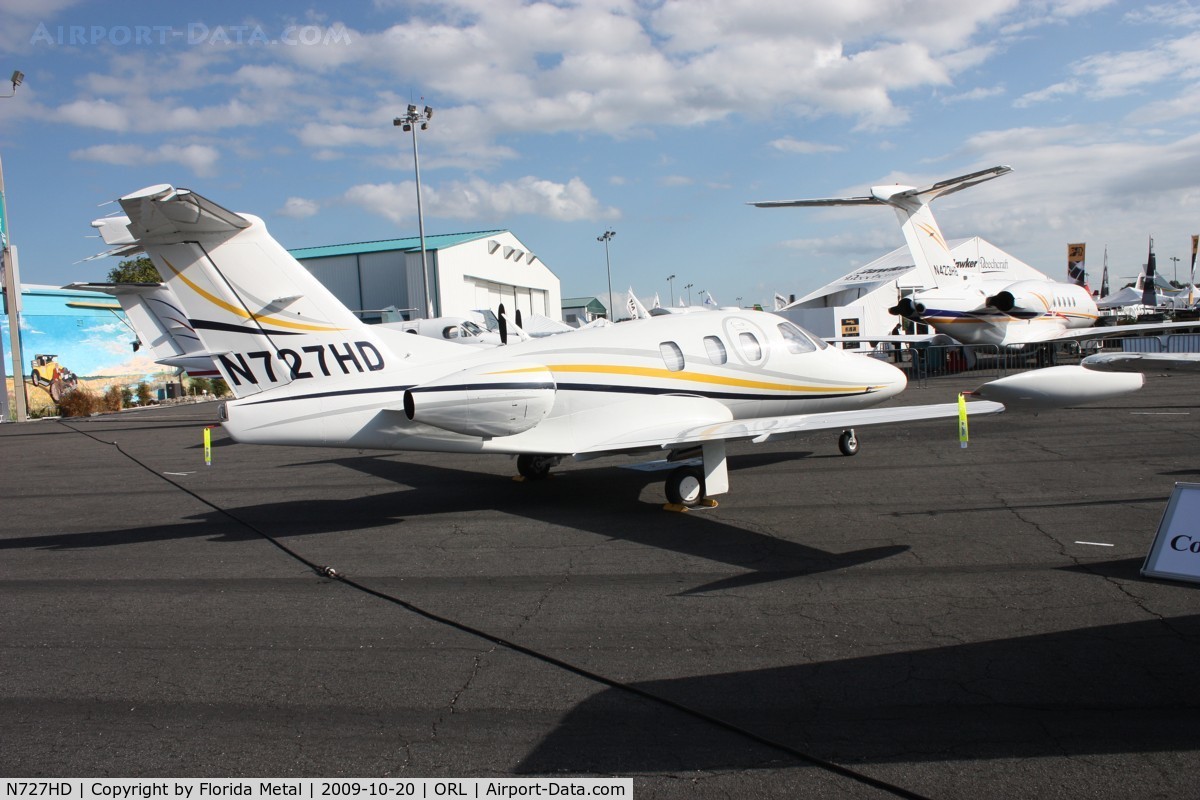 N727HD, 2007 Eclipse Aviation Corp EA500 C/N 000115, EA500