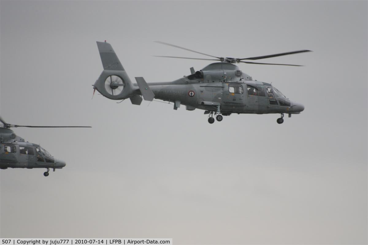 507, Eurocopter AS-565SA Panther C/N 6507, on display for national day