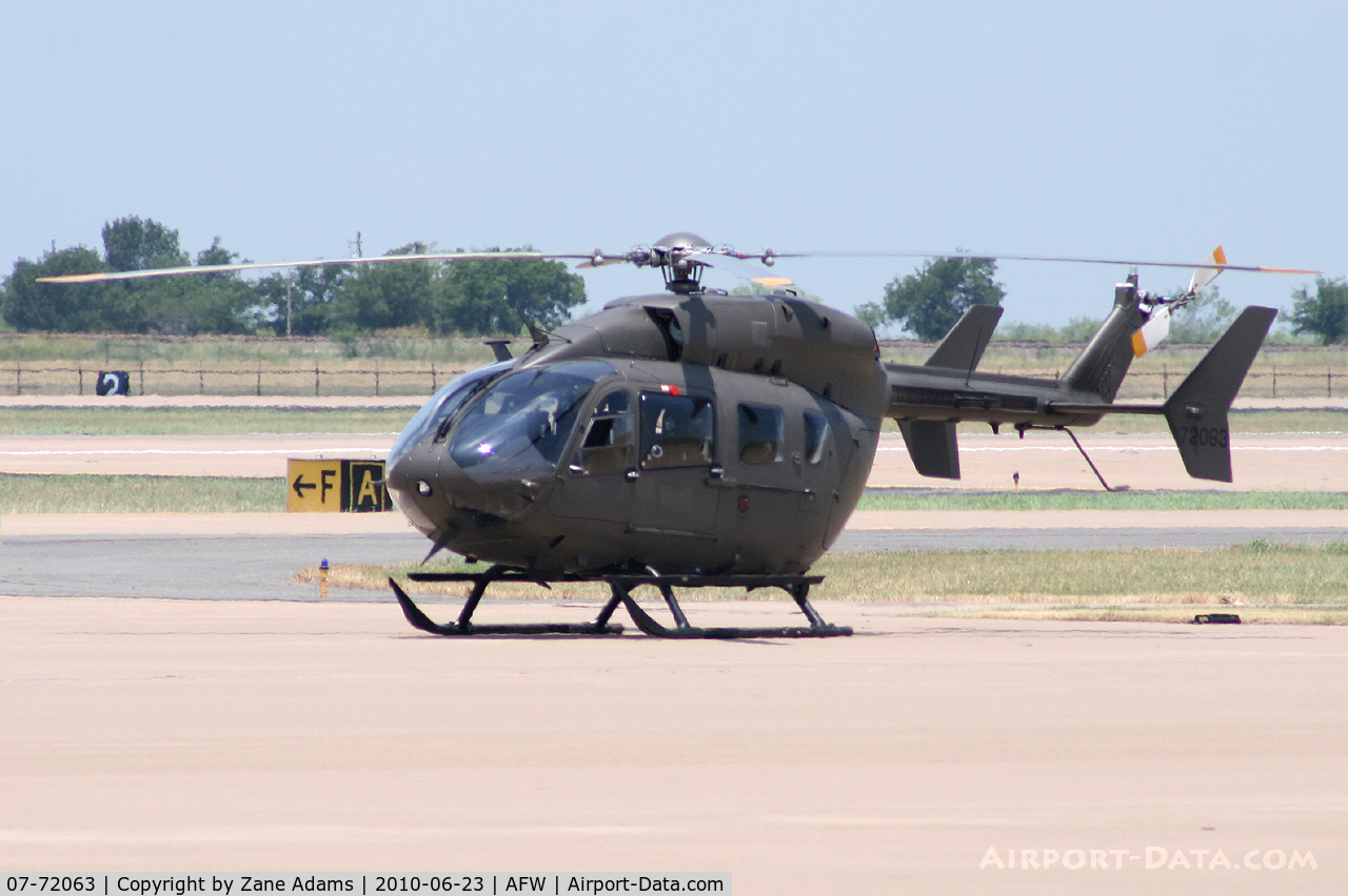 07-72063, Eurocopter UH-72A Lakota C/N 9227, UH-72 Lakota At Alliance Airport, Fort Worth, TX